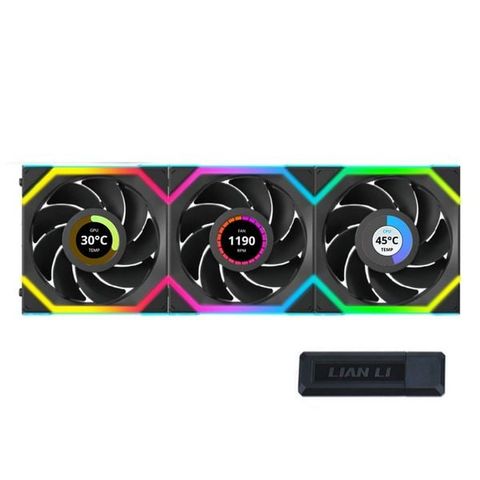  LIAN LI UNI FAN SL WIRELESS LCD 120 