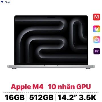  MacBook Pro 14 M4 10CPU 10GPU 16GB 512GB | Chính hãng Apple Việt Nam 
