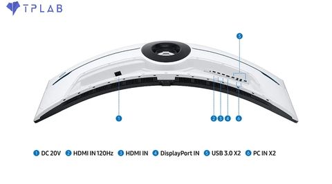  Màn hình cong Samsung Odyssey NEO G9 G95NC 57'' DUHD 240Hz chuyên game 