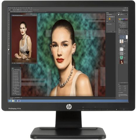  Màn hình HP P174 5RD64AA 17″ SXGA TN 60Hz chuyên văn phòng 