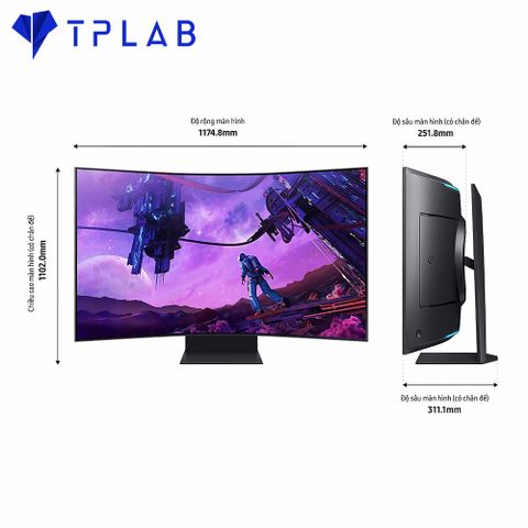  Màn Hình Samsung Odyssey Ark LS55BG970NEXXV 55