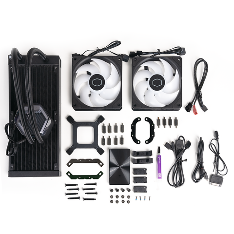  Tản nhiệt nước AIO Cooler Master MasterLiquid 240 Atmos ARGB 