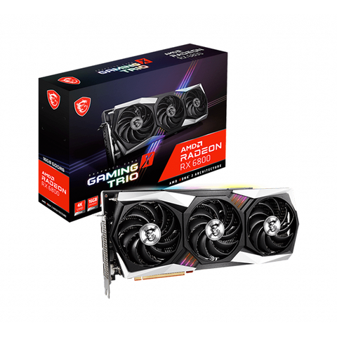  MSI RADEON RX 6800 GAMING X TRIO 16GB GDDR6 