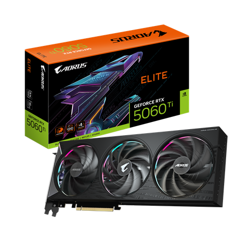  GIGABYTE GeForce RTX 5060 Ti AORUS ELITE 16G 