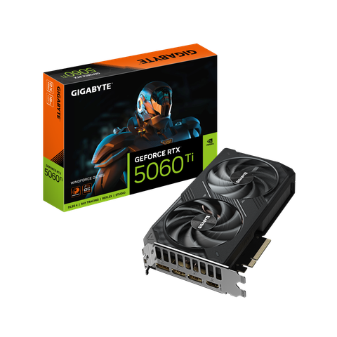  GIGABYTE GeForce RTX 5060 Ti WINDFORCE OC 16G 