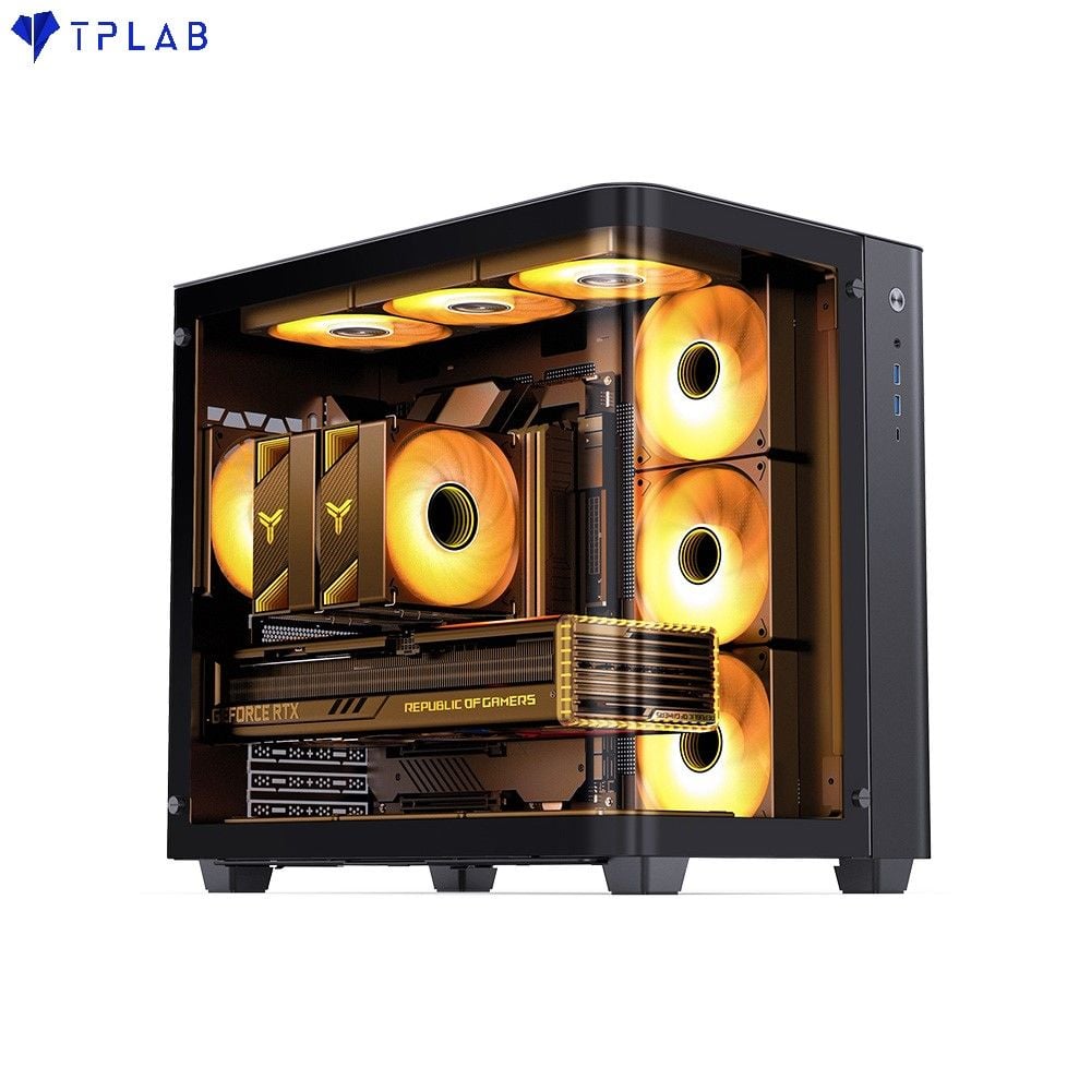  Case máy tính Jonsbo TK-3 ( ATX,Mid Tower, Bể Tôm) 