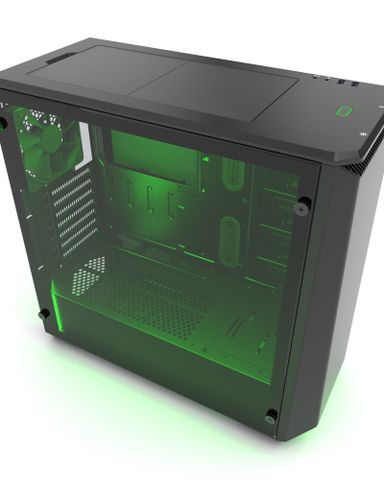  Case PHANTEKS Eclipse P400S Mid Tower Silent Case,Tempered Glass, Satin Black 