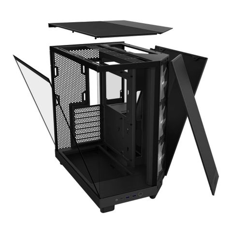  Case NZXT H6 Flow RGB BLACK 