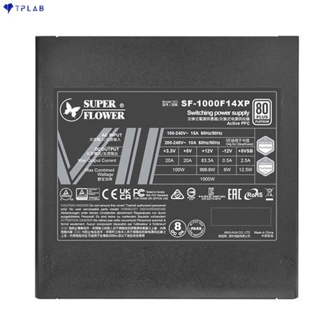 Nguồn máy tính SuperFlower Leadex VII PRO 1000W ATX3.1 80 Plus Platinum SF-1000F14XP 