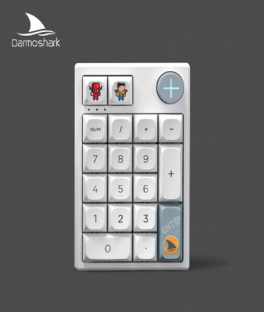  Darmoshark K3 Pro Trio-mode Mechanical Keyboard Numpad 