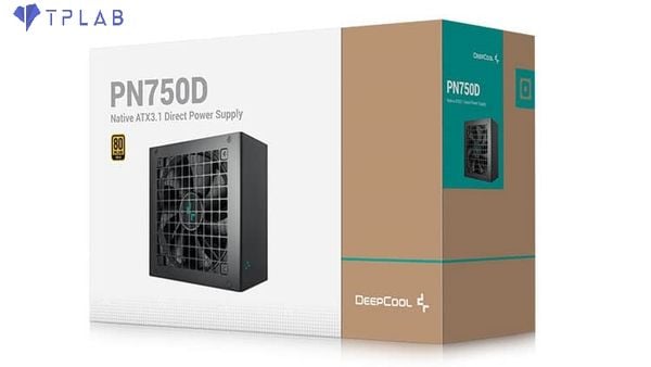  Nguồn máy tính DeepCool PN750D ATX 3.1 PCIe 5.1 80 Plus Gold (12VHPWR ) 