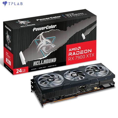  PowerColor Hellhound Radeon RX 7900 XTX 24GB GDDR6 