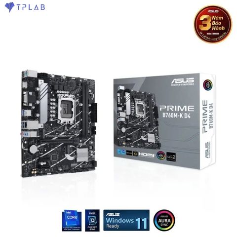  ASUS PRIME B760M-K DDR4 