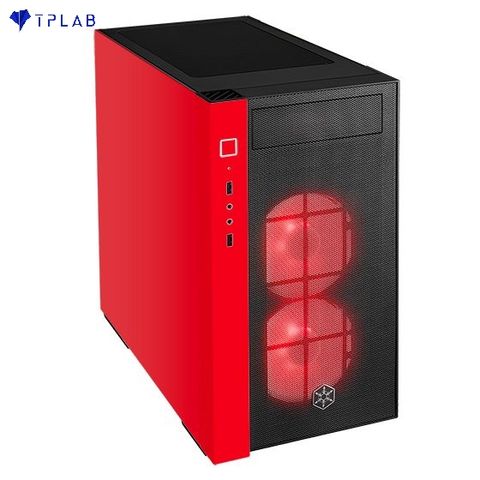  Case SilverStone RL08 Red ( SST-RL08BR-RGB ) 