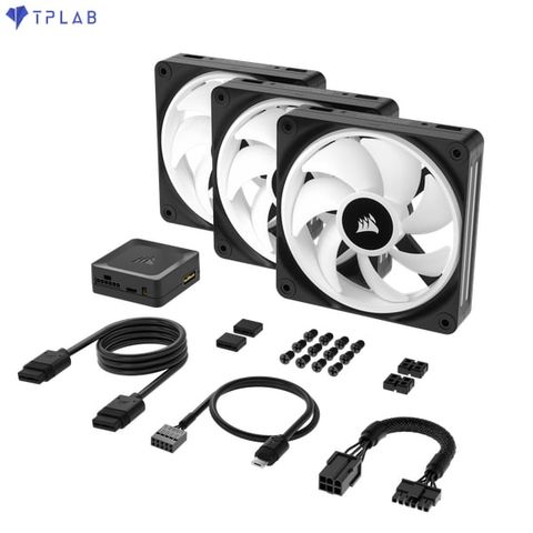  Fan Corsair iCUE LINK QX120 RGB 120mm — Triple Pack with iCUE LINK Hub (CO-9051002-WW) 