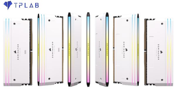  RAM Corsair DOMINATOR TITANIUM RGB 64GB (2x32GB) DDR5 6400MHz White ( CMP64GX5M2B6400C32W ) 