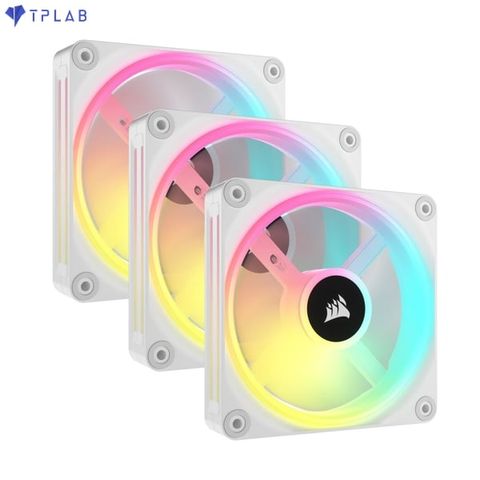  Fan Corsair iCUE LINK QX120 RGB 120mm — Triple Pack with iCUE LINK Hub White (CO-9051006-WW) 