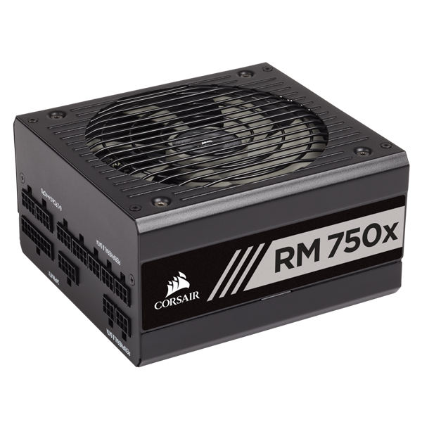  ( 750W ) Nguồn máy tính CORSAIR RM750x Black 80 PLUS GOLD 