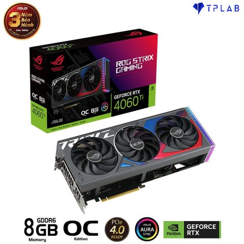  ASUS ROG Strix GeForce RTX 4060 Ti OC Edition 8GB GDDR6 