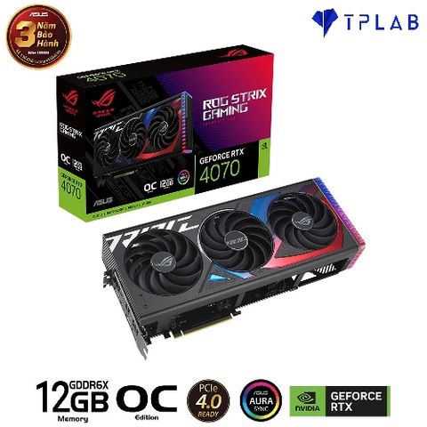  ASUS ROG Strix GeForce RTX 4070 OC Edition 12G GDDR6X 