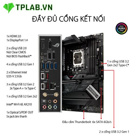  ASUS ROG STRIX Z690-F GAMING WIFI DDR5 