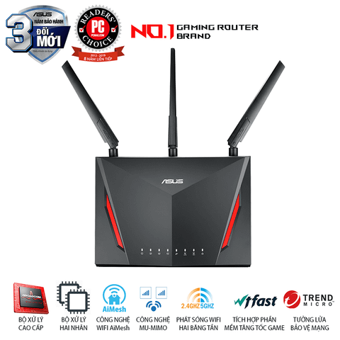  Router wifi ASUS RT - AC86U 