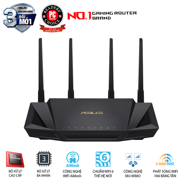  Router wifi ASUS RT - AX3000 
