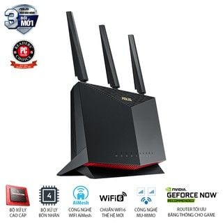  Router wifi ASUS RT - AX86U (Mobile Gaming) AX5700Mbps 