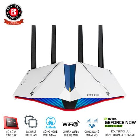  Router wifi ASUS RT - AX82U Gundam Edition 