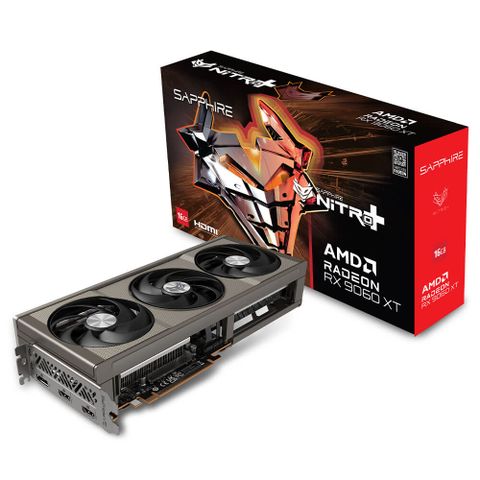  SAPPHIRE NITRO+ AMD RADEON™ RX 9060 XT GAMING OC 16GB 
