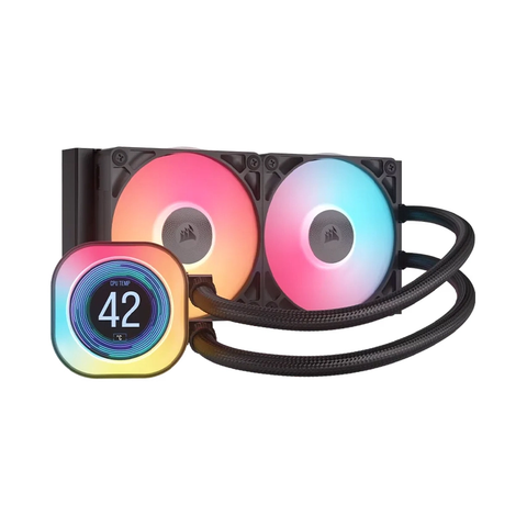  Tản nhiệt nước AIO Corsair iCUE LINK TITAN 240 RX RGB LCD Black CW-9061022-WW 