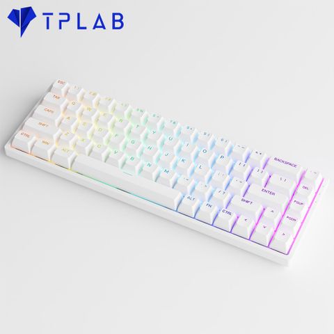  Bàn phím AKKO 3068 v2 RGB - White 
