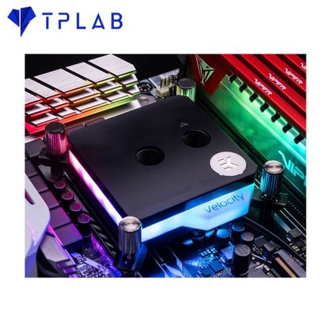  EK-Quantum Velocity D-RGB - Nickel + Acetal 