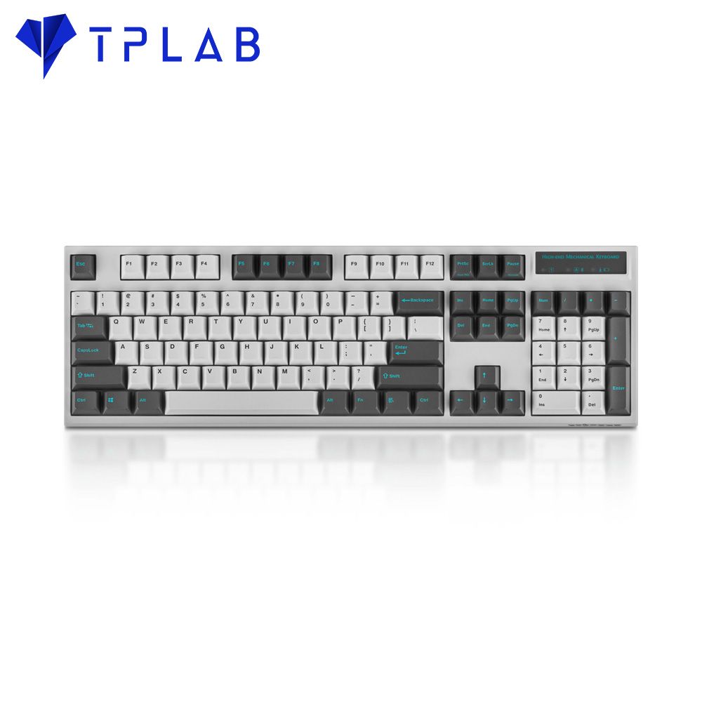  Bàn Phím Cơ Không Dây LEOPOLD FC900RBT PD White Dark Grey Bluetooth 