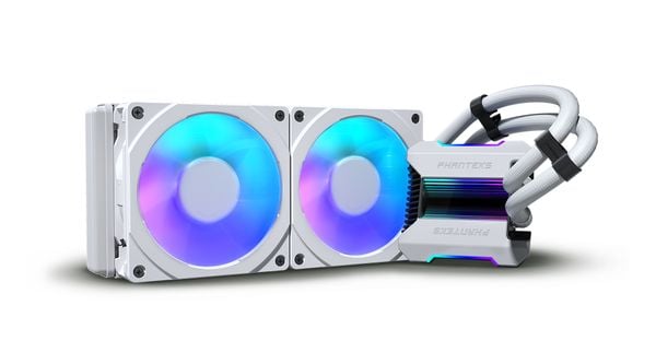  Tản nhiệt nước PHANTEKS Glacier One 240MP Halos DRGB AIO Liquid Cooler White 