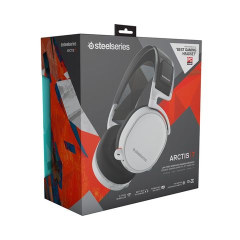  Tai nghe Gaming SteelSeries Arctis 7 Wireless White - 61508 