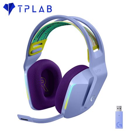  Tai nghe Logitech G733 LIGHTSPEED Wireless Lilac 