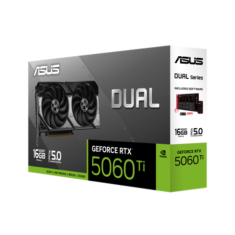  ASUS Dual GeForce RTX 5060 Ti 16GB GDDR7 