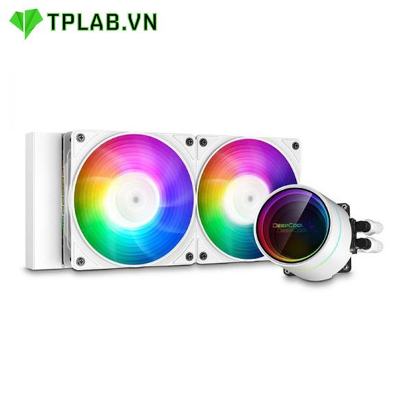  Tản nhiệt nước AIO CASTLE 240EX A-RGB WHITE 