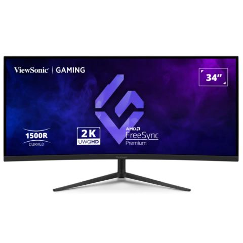  Màn hình Gaming ViewSonic VX3418C-2K 34 Inch (3440X1440/VA/180HZ/1MS/LOA) 