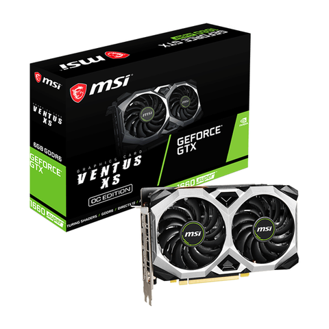  MSI GTX 1660 SUPER VENTUS XS OC 6GB GDDR6 