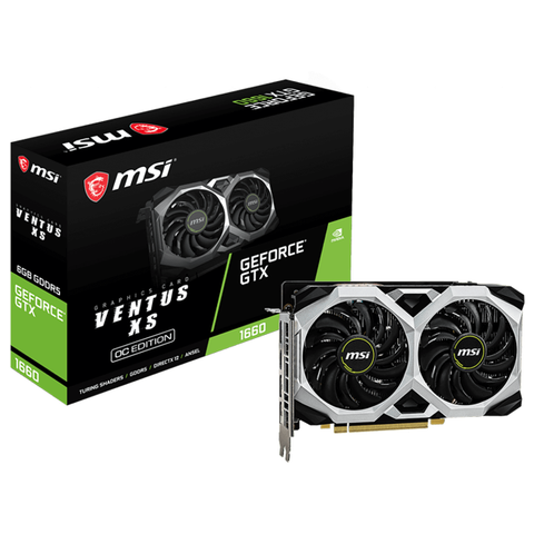  MSI GTX 1660 VENTUS XS OC 6GB GDDR5 