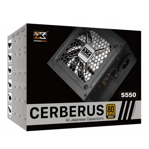  ( 550W ) Nguồn máy tính XIGMATEK CERBERUS S550 80 PLUS BRONZE 