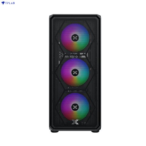  Case máy tính Xigmatek DUO X 3F ATX - Black 