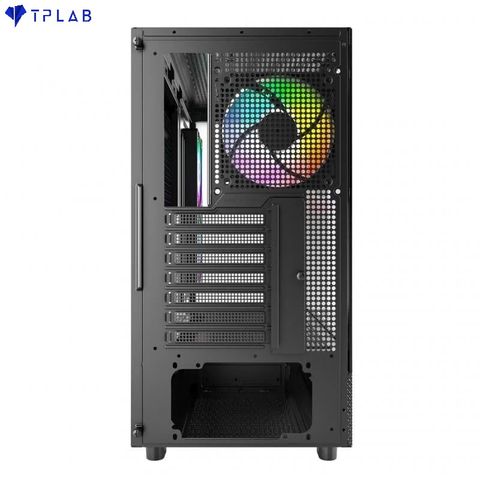  Case máy tính Montech XR ATX | Hồ cá, kèm sẵn 3 fan 