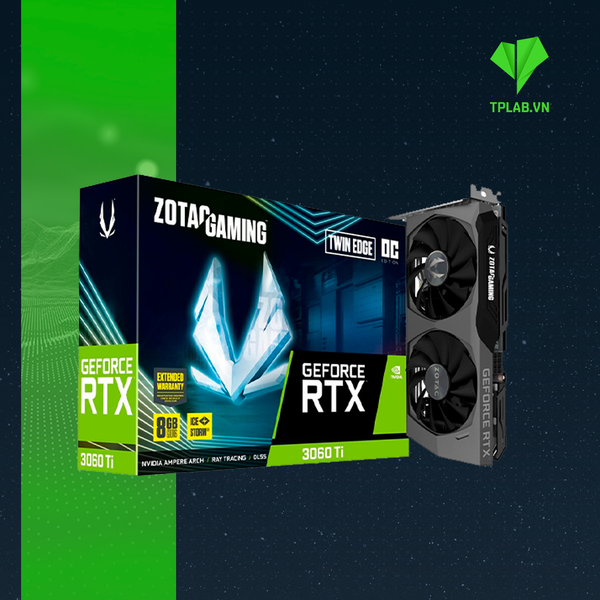  ZOTAC GAMING RTX 3060 Ti TWIN EDGE 8GB GDDR6 