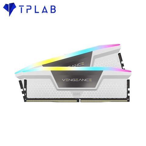  ( 2x16GB DDR5 5600 ) RAM 32GB Corsair Vengeance RGB White ( CMH32GX5M2B5600C36WK ) 