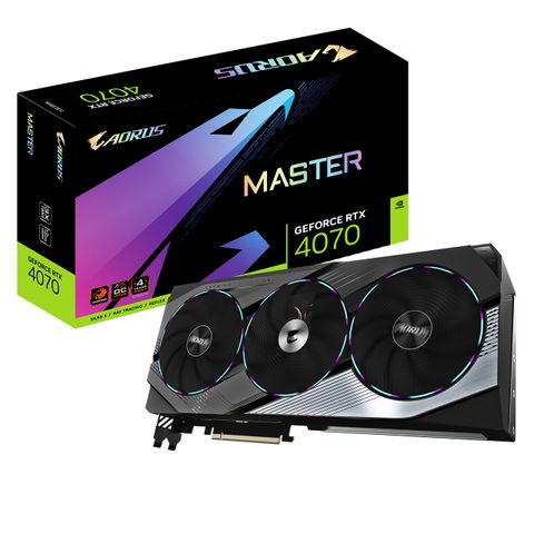  GIGABYTE RTX 4070 AORUS MASTER 12GB 