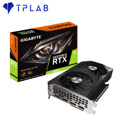  GIGABYTE RTX 3060 WINDFORCE OC 12G GDDR6 