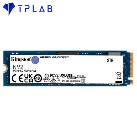  SSD Kingston NV2 2TB M.2 2280 NVMe PCIe Gen4 x4 (SNV2S/2000G) 